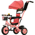 Enfants tricycle tricycle tour sur jouet bébé poussette poussette jogger voiture